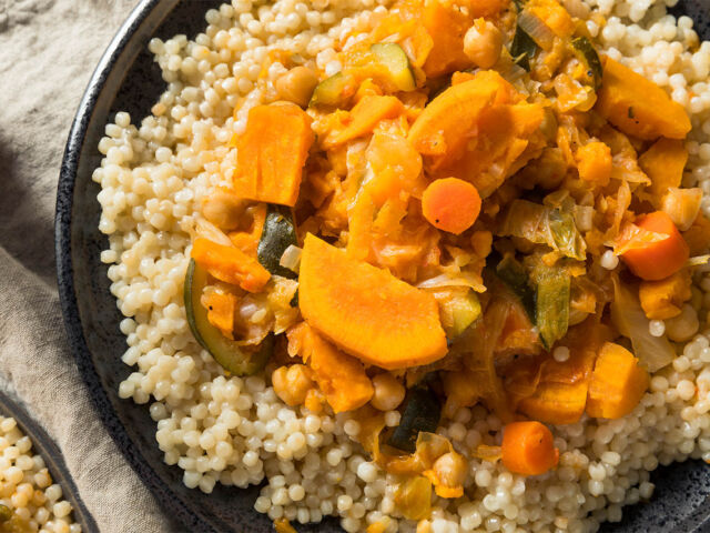 Homemade Vegetarian Moroccan Couscous